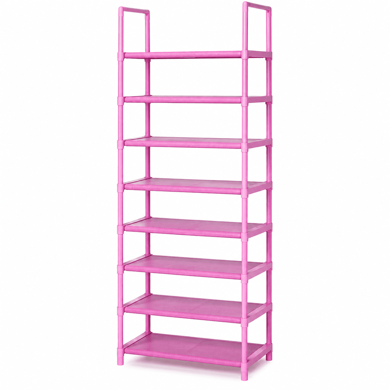 Shoe Rack Sturdy Metal Space Saving Tall Stackable Shoes Organizer
