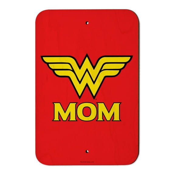 Wonder Woman Wonder Mom Logo Home Business Office Sign