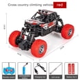 thumbnail image 2 of Partheme Novelty Toys 2 Counts 2.4G 4WD 25km/h High Speed Remote Control Vehicle Off-road RC Car Kid Toy Gifts Red Yellow, 2 of 2