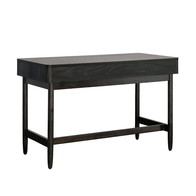 Better Homes Gardens Springwood Caning Desk Charcoal Finish Size Large 47.5 inch x W 23.5 inch x H 30.7 inch