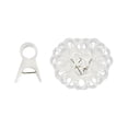 thumbnail image 1 of 100Pcs Garden Plant Clips Portable Tomato Grow Upright Vegetables Support Flower 2.0cm White, 1 of 9