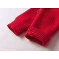 thumbnail image 5 of lnmuld Sweaters for Teens Winter Girls Knit Sweater with Handmade Floral Design Soft Warm Kids Pullover for Toddlers and Children Cozy Everyday Wear Size:7-8 Years, 5 of 8