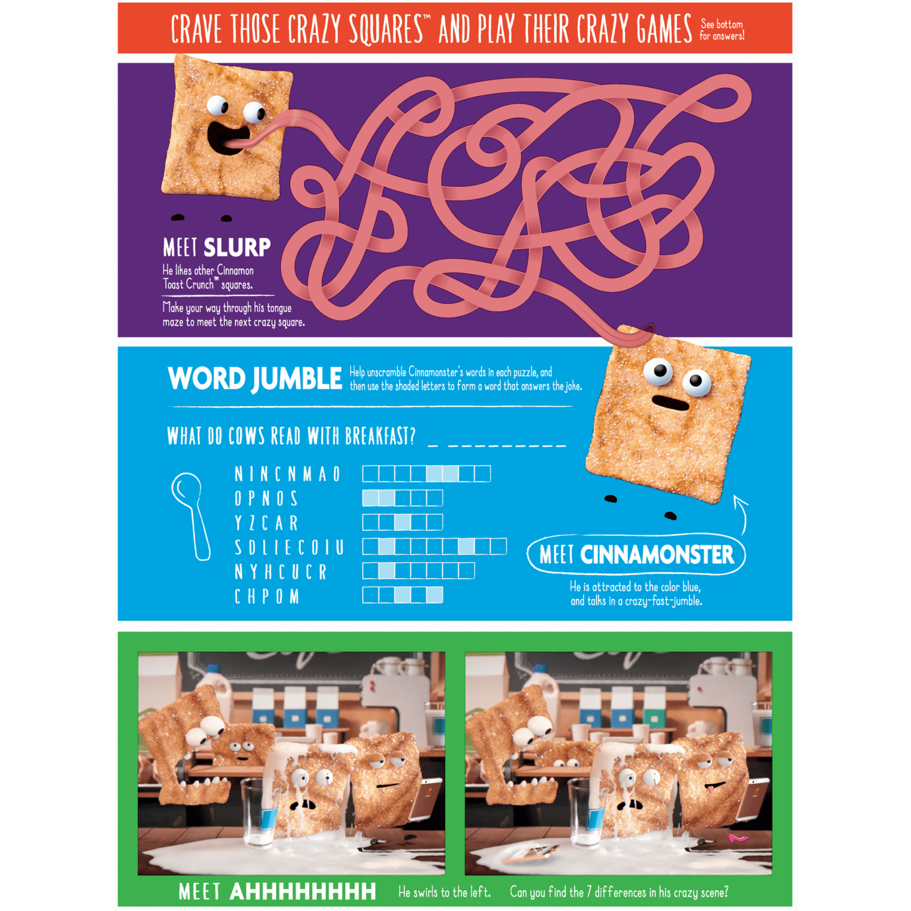 Cinnamon Toast Crunch Breakfast Cereal, 19.3 oz Box