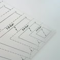 thumbnail image 5 of ROMANSENTIAL 1Set Acrylic Quilting Ruler for Quilting and Patchwork Tools in Craft Projects, 5 of 8