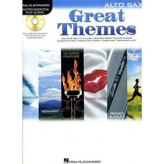 Great Themes: Instrumental Play-Along for Alto Sax