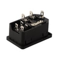 thumbnail image 3 of 10A 125V Power Outlet Inlet Modular with 5 x 16AWG Wiring 3-Pin IEC320 C14 Yellow, 3 of 9