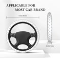 thumbnail image 3 of Balery Cute Shark Fundas elásticas antideslizantes para volante, funda protectora universal para hombre y mujer, 15 pulgadas, accesorios para coche., 3 of 6