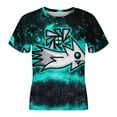 thumbnail image 4 of Geometry Dash Children's T-Shirt Short Sleeve T-Shirt Breathable Summer Tee Shirt for Boys Girls 140CM, 4 of 8