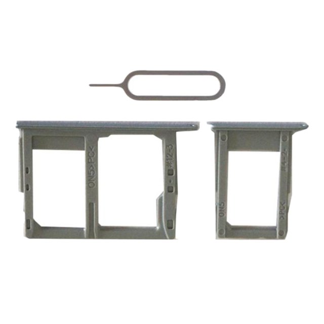 Soporte de bandeja para tarjeta SIM dual Soporte de Doble Ranura para Tarjeta SD / Bandeja SIM para J5 J7 G610 Magideal Soporte de bandeja para tarjeta SIM dual