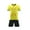Yellow-1, variant on Boys Socce𝗋 Jerse𝗒 Socce𝗋 Tops Shorts Set 2PCS Short Sleeve School Training Team Unform Performance Jerse𝗒s Outfits Boys Matching Jerse𝗒 and Shorts Set Basketball Summer Leagu𝖾