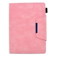 thumbnail image 4 of SaniMore for iPad 6th Gen/iPad 5th Gen/iPad Air 2/iPad Air, iPad 9.7 Wallet Case with Card Slots & Pen Holder [Auto Sleep] PU Leather Kickstand Shcokproof Full-body Protctive Cover, Pink, 4 of 10
