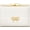Bow White, variant on Cute Trifold Wallet for Women Girls, Press-Lock Coin Wallet with ID Window, PU Leather Floral Small Wallet, Fits Purses & Pockets (Floral Lavender)