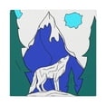 thumbnail image 1 of Wild Wolf Pop Art - Canvas, 1 of 10
