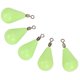 thumbnail image 2 of Peso de pesca, señuelo luminoso Jig Head Luminoso peso de pesca Aparejos de pesca probados y confiables, 2 of 8