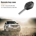thumbnail image 4 of Carcasa Repuesto para Mando A Distancia Coche 3 Botones Ygjytge para E81 E46 E39 E60, 4 of 9
