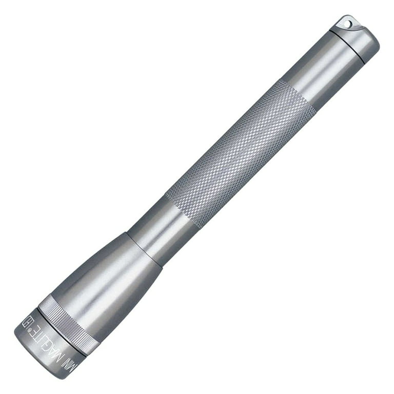boog onderzeeër bal Maglite Mini LED 2-Cell AA Flashlight with Holster, Gray - Walmart.com