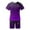 Dark Purple, variant on Wyzesi Jumpsuit for Men Long Sleeve Men's Track and Field Suit Plus Size Short Sleeves O Neck Sport Set Casual Small Coconut Print Overall Pantsuit Men Red Black Pantsuit Men Work