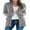 Gray, variant on SHEWIN Womens Cardigans Sweaters Oversized Open Front Cardigan Long Sleeve Chunky Cable Knit Fall Winter Outwear Coat with Pockets Green S-2XL