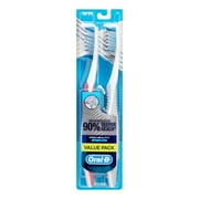 Oral-B Pro-Health Superior Clean Manual Toothbrush, Medium, 2 ct., Value Pack
