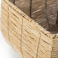 thumbnail image 6 of Woven Square Flower Pot Planter with Leak-Proof Plastic Lining, 6 of 9