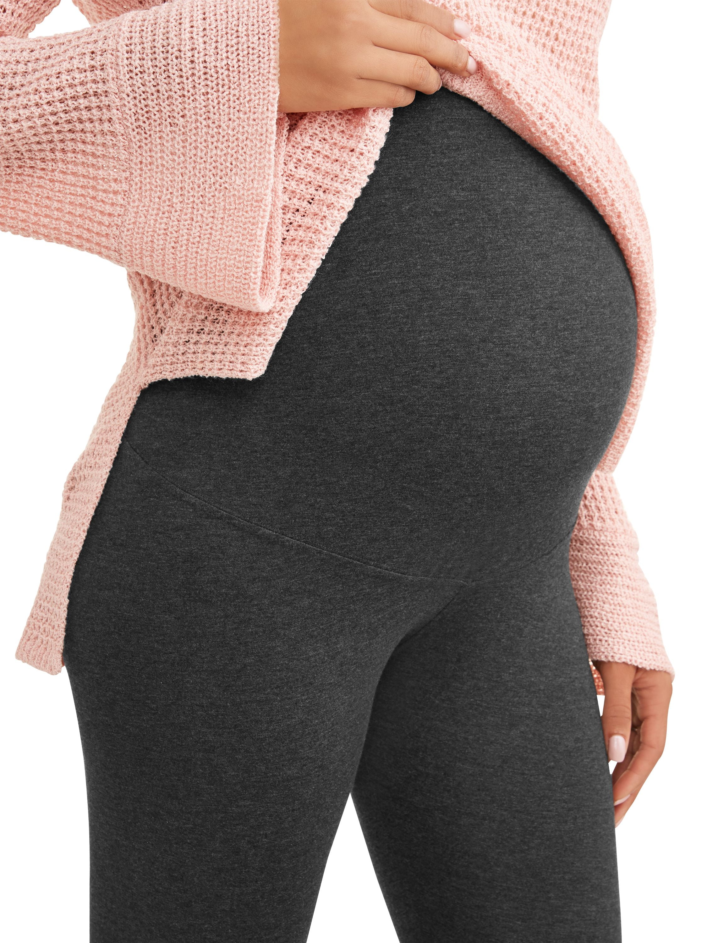 Maternity Oh! Mamma Legging Capris with Full Panel (Available in Plus Sizes)