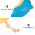 thumbnail image 3 of OUNONA Bonnet de Bain pour Enfant Bonnet de Douche Bébé Design Réglable en Bleu PP pour Douche 1Pcs, 3 of 5