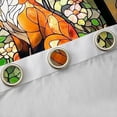 thumbnail image 4 of Homewish Wildlife Fox Black Out Curtains For Kids Children Teens,Woodland Floral Animal Curtains Pack of 2 (42x63 Each),Chic Flowers Bedroom Curtains,Exotic Style Bedroom Decor, 4 of 6