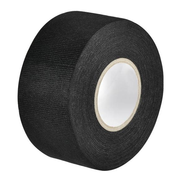 Unique Bargains Adhesive Cloth Fabric Tape Wire Harness Looms Single-Side 40mmx15m Black