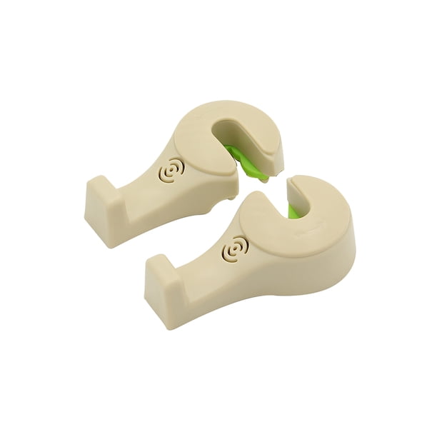Gancho Universal Para Coche Abs Organizador Giratorio Para Coche Gancho Para Reposacabezas De Asiento Trasero Organizador Interior De Coche Con Gran Capacidad De Carga Rotación De 360 Grados 2 Uds Vogacara VI009190-03