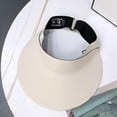 thumbnail image 5 of Women Spring Summer Sports Sun Cap Adjustable Cotton Visor Hatsy D0N3 D4L3, 5 of 5