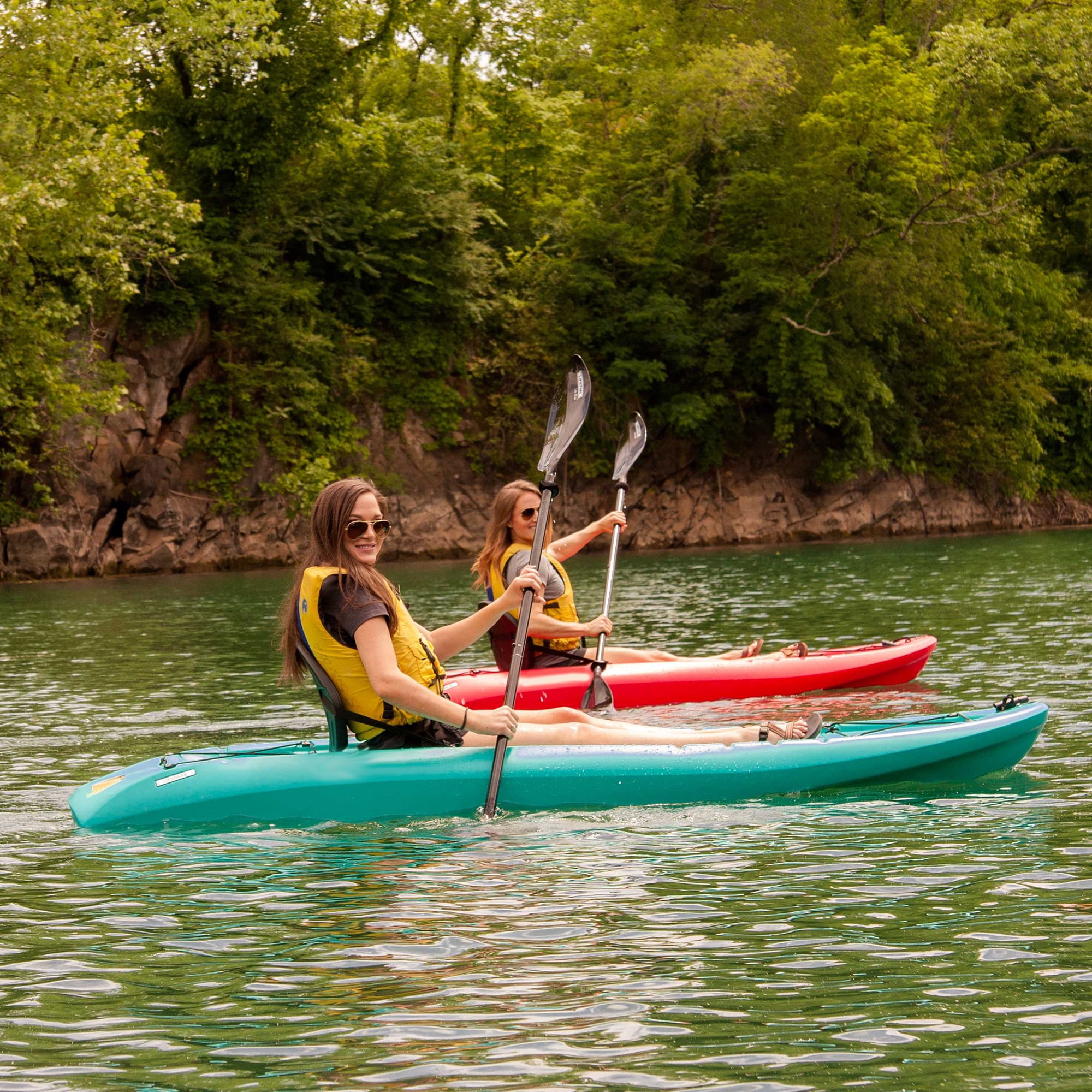 Lifetime Hydros 101 inch Sit-On-Top Kayak, Aqua (90935)