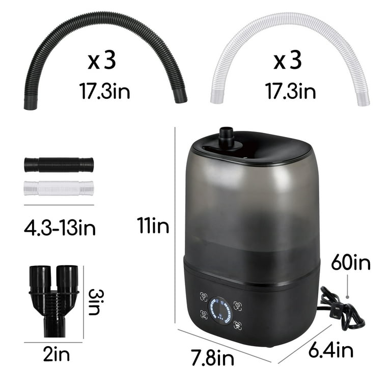 注目の REPTIZOO Digital Reptile Timming Humidifier Fogger フィルター・ろ材・ポンプ