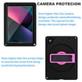 thumbnail image 6 of ELEHOLD for iPad 6th/5th Generation 9.7 inch Rugged Case, Heavy Duty Protection Hand Strap Built-in Kickstand Crossbody Shoulder Strap Shockproof Case for iPad 9.7 inch 6th/5th 2018/2017,Black/Rose, 6 of 10