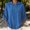 A1 Blue, variant on Hooded Sweater Women Loose Fit V Neck Lightweight Knit Pullover Drawstring Half Sleeve Casual Fall Spring Relaxed Tops Blue XXL