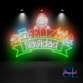 thumbnail image 5 of Shinelab Feliz Navidad Santa Neon Sign, Merry Christmas Led Sign, Christmas Holiday Wall Decor, Xmas Gift 1248, 5 of 5