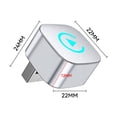 thumbnail image 2 of 2 in 1 Wireless CarPlay & Android Auto Adapter for Android,Convert Wired to Apple Carplay Wireless Adapter for Cars,Plug and Play(White), 2 of 5