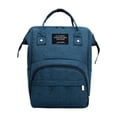 thumbnail image 4 of Mochila para pañales de bebé, mochila de viaje, bolsas de viaje para bebés para acampar, hacer senderismo Azul, 4 of 9