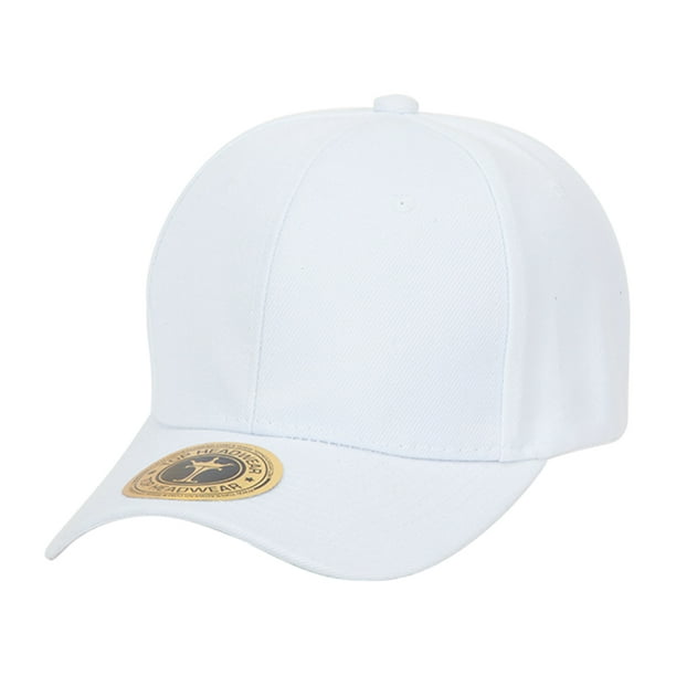 Top Headwear Baseball Hats Adjustable Hook and Loop Closure