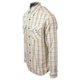 thumbnail image 2 of Ascend Men's Classic Yellow Grey L/S Woven Shirt, 2 of 3