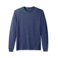 thumbnail image 3 of Daxton Premium Seattle Men Long Sleeves T Shirt Ultra Soft Medium Weight Cotton, 2Pk HNavy Green Royal Green  Medium, 3 of 6