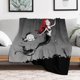thumbnail image 5 of Manta de tela de superficie vertical súper suave de varios tamaños de Pesadilla antes de Navidad, acogedora y cálida, adecuada para cama, sofá, campamento, viajes, para todas las estaciones, liviana, 5 of 8