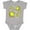 AC-Heather Grey, variant on Inktastic Kiwi Fruit Party Boys or Girls Baby Bodysuit