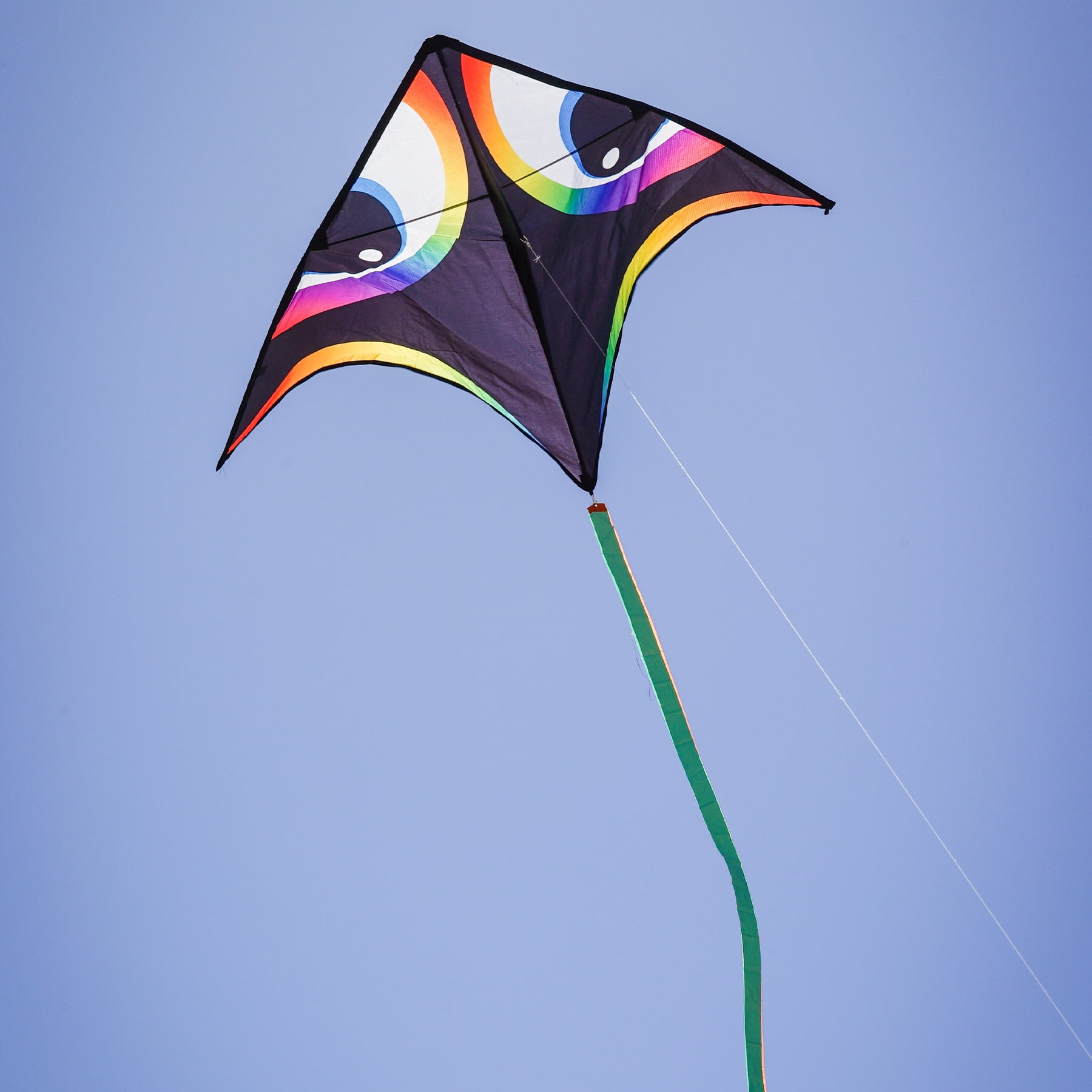 In the Breeze 3340 — Manu Aurora 72" Delta Kite - Single Line Easy Flying Kite for All Ages