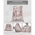 thumbnail image 7 of Red Garden Vintage Pillow Covers King Size, Modern Art Building Boat Tree Soft Bed Throw Pillowcases Breathable Cooling Long Lumbar Body Pillow Sham Cover for Bed Sofa 20''x40'', 7 of 7