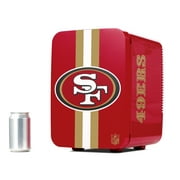 NFL 49ers Mini Fridge 6 Can 4L