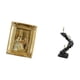 thumbnail image 5 of Marco de fotos,Soporte para marco de fotos de resina,colgador de tarjetas,Estatua de escalera,Estatua de escalera con libros para escalar,decoración artística,Escultura de escalera de, 5 of 8