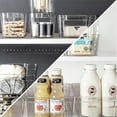 thumbnail image 4 of BINO | Stackable Storage Bins, X-Large - 2 Pack|THE STACKER COLLECTION | Clear Plastic Storage Bins | Built-In Handle | BPA-Free | Containers for Organizing Kitchen Pantry | Multi-Use Organizer Bins, 4 of 5