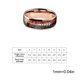 thumbnail image 4 of Sonducket Anillo de hombre, reemplazo portátil, decorativo, anticorrosivo, de moda, de grano de madera, anillos para niños, joyería, adorno, Ropa, zapatos y accesorios Miscelánea Talla 6, 4 of 6