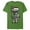 Kelly Green, variant on Men's Star Wars Boba Fett Santa Hat Cartoon Graphic Tee Red Medium