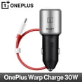 thumbnail image 1 of Cargador de coche OnePlus Warp Charge de 30 W y cable tipo C Juego de carga para tablero A Abanopi Adaptador de coche, 1 of 5